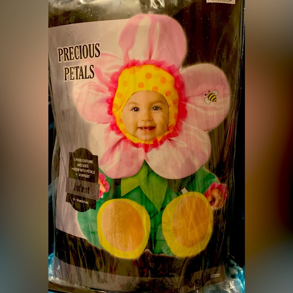 Flower costume for infants.